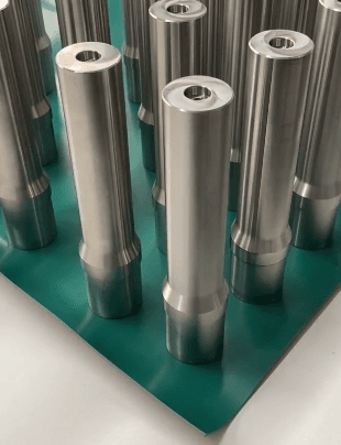 Before and After Welding PDC to Stainless Steel