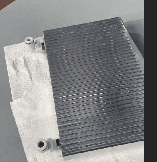 6063 Series Aluminum Finned Heat Exchangers Vacuum Brazed for High-Pressure Applications