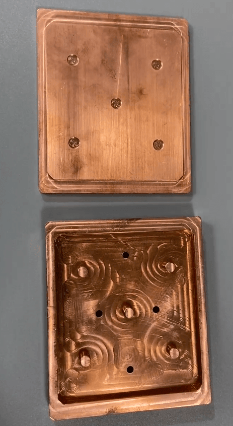 Vacuum Brazing of Copper Water-Cooled Plates