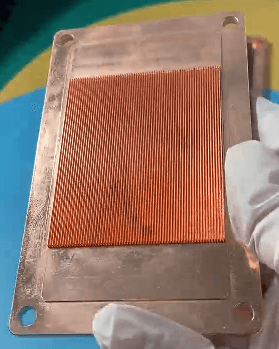 Vacuum Brazing of Copper Water-Cooled Plates