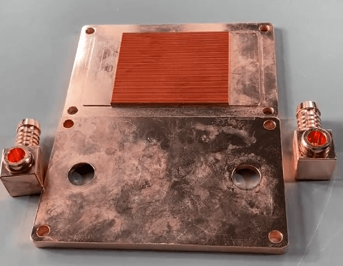 Vacuum Brazing of Copper Water-Cooled Plates for High-Efficiency Thermal Management